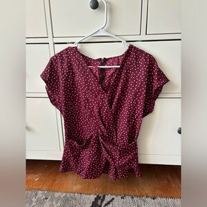 Express Wrap Blouse
